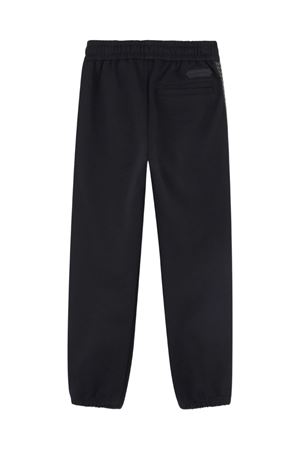 black cotton trousers LANVIN KIDS | N3030109B